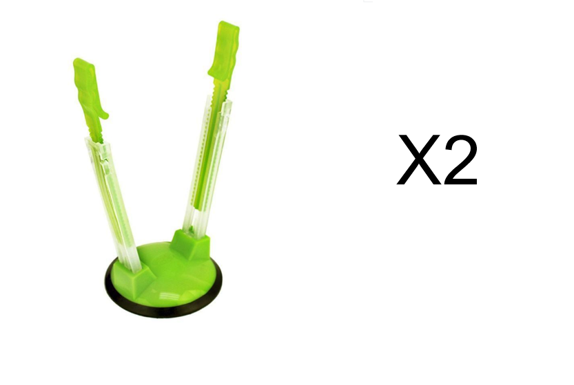 Bag Holder Stand - 2 Pieces Green