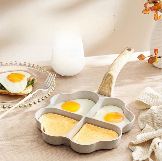 Prepare beautiful and cheerful breakfasts with the heart shaped pan