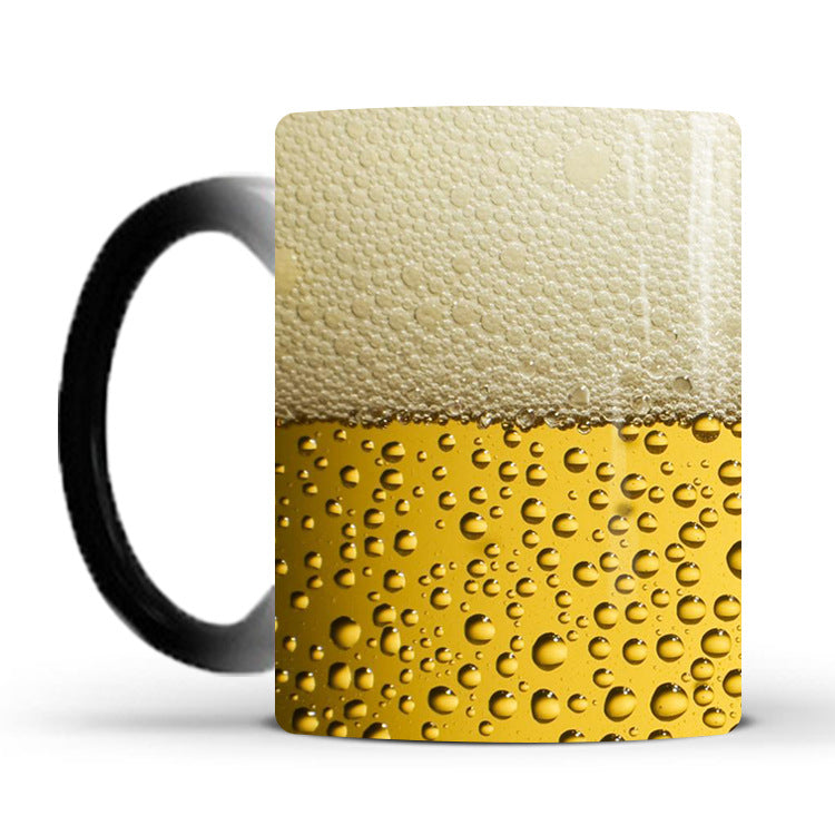 The color changing mug would make a great gift for a beer lover or as as housewarming gift