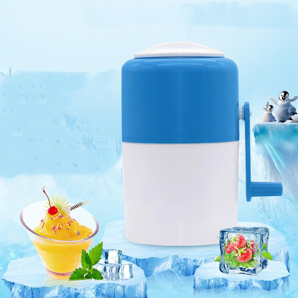 The portable ice crusher is also ideal to bring with you on a picnic for  freshly made slushies or mojitos
