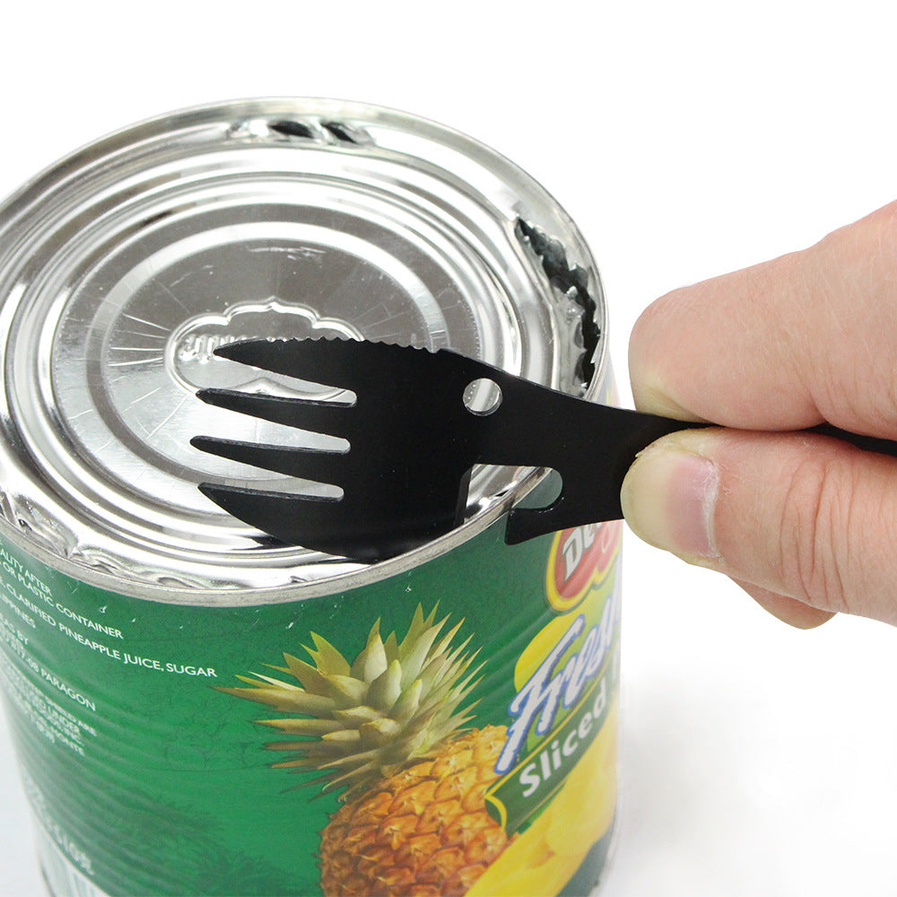 This outdoor cutlery tool can even be used to open cans